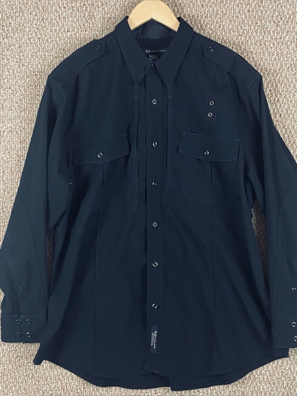 5.11 Tactical Shirt Mens XL Dark Blue Utility Button Up Outdoor Workwear 159